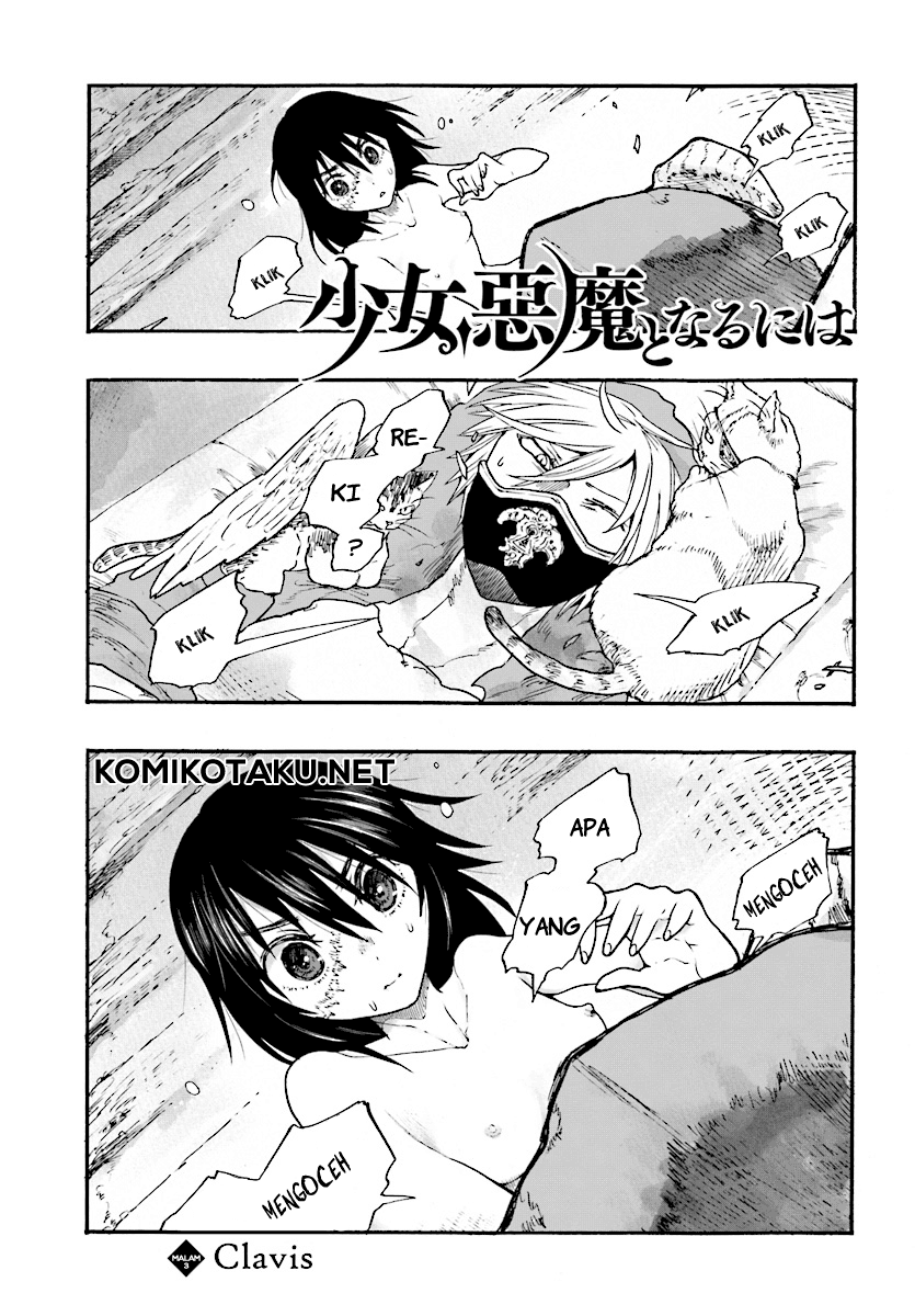 Shojo, Akuma to Naruniha Chapter 03 Bahasa Indonesia