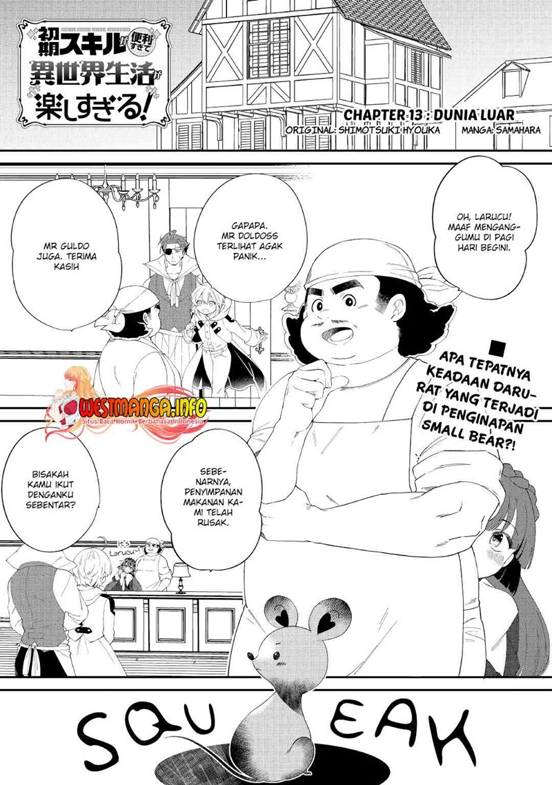 Shoki Skill ga Benri Sugite Isekai Seikatsu ga Tanoshisugiru! chapter 13