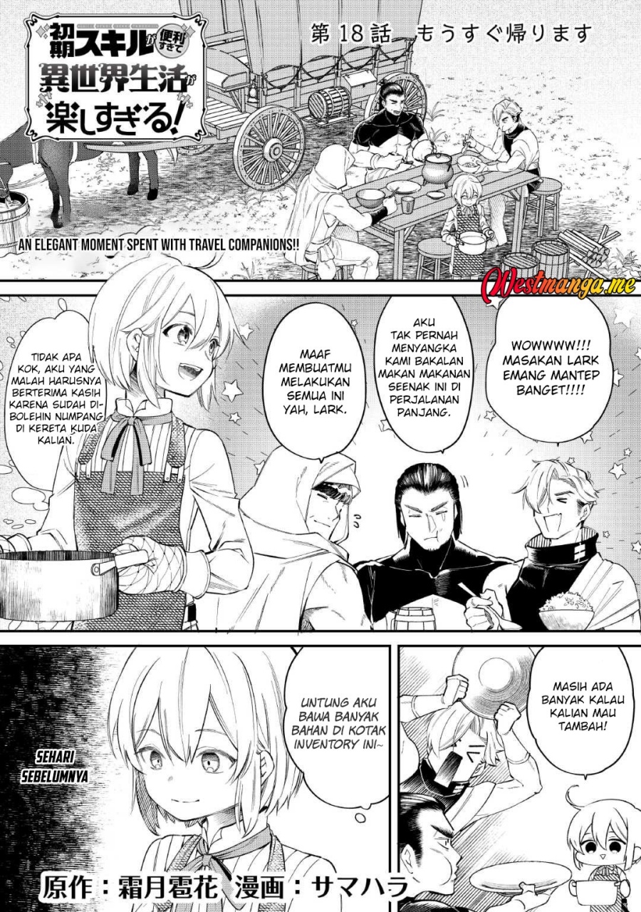 Shoki Skill ga Benri Sugite Isekai Seikatsu ga Tanoshisugiru! Chapter 18 Bahasa Indonesia