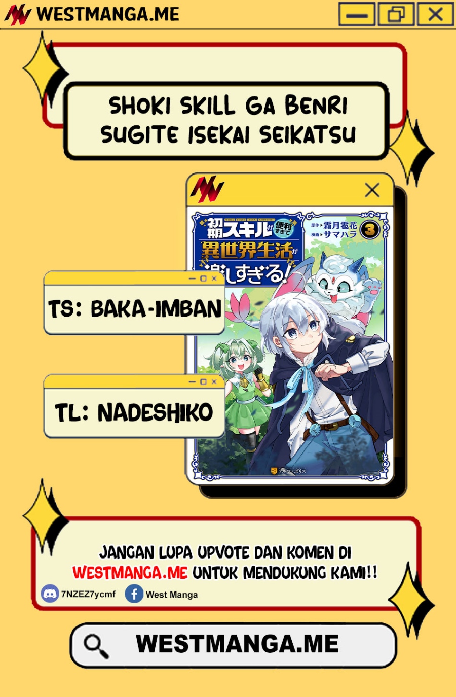 Shoki Skill ga Benri Sugite Isekai Seikatsu ga Tanoshisugiru! Chapter 18 Bahasa Indonesia
