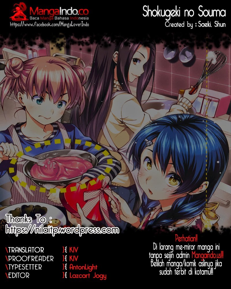 Shokugeki no Souma Chapter 107