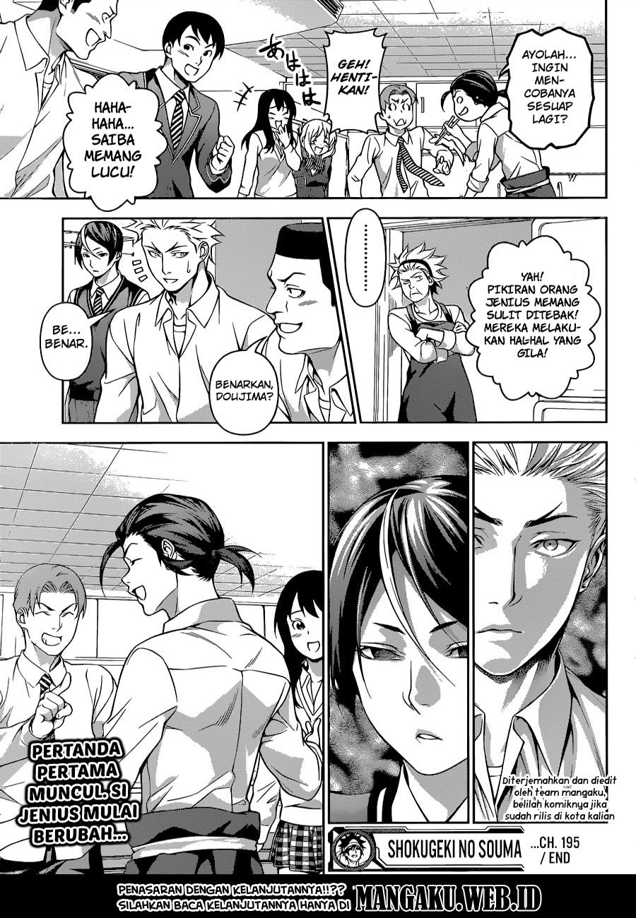 Shokugeki no Souma Chapter 195