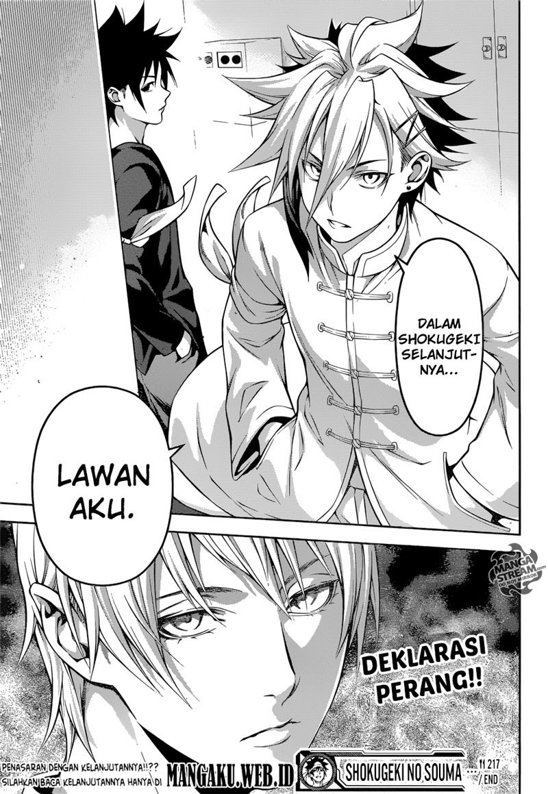 Shokugeki no Souma Chapter 217