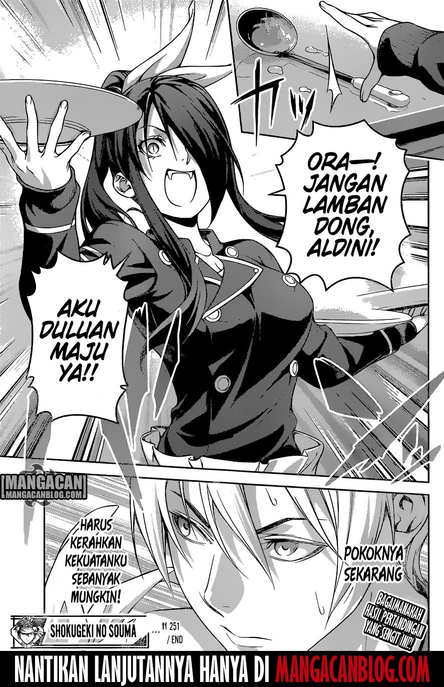 Shokugeki no Souma Chapter 251 Bahasa Indonesia