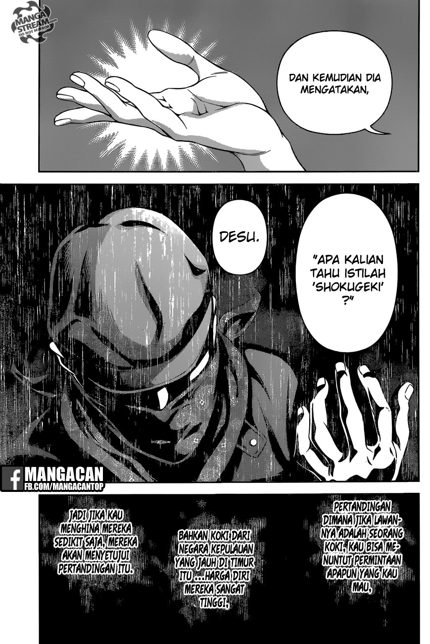 Shokugeki no Souma Chapter 270 Bahasa Indonesia
