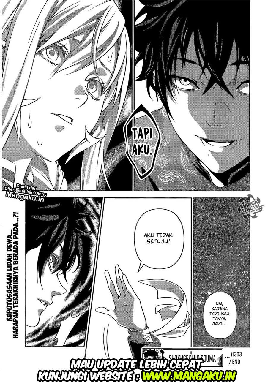 Shokugeki no Souma Chapter 303 Bahasa Indonesia