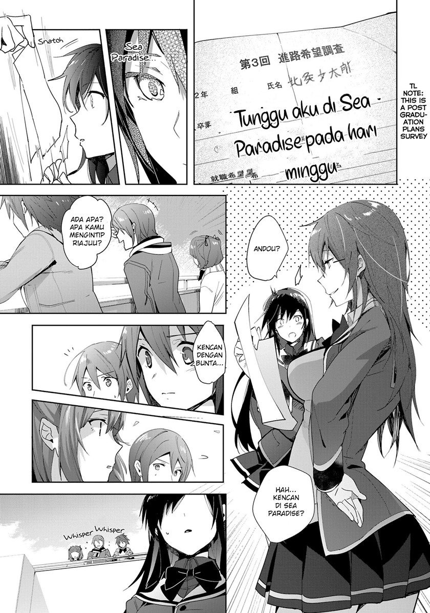 Shoujotachi wa Kouya wo Mezasu Yukidoke no Oto chapter 16