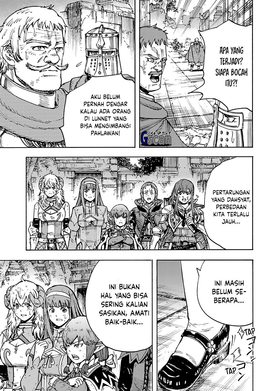 Shoukan Sareta Kenja wa Isekai o Iku ~ Saikyouna no wa Fuyou Zaiko no Aitemudeshita Chapter 33.2 Bahasa Indonesia