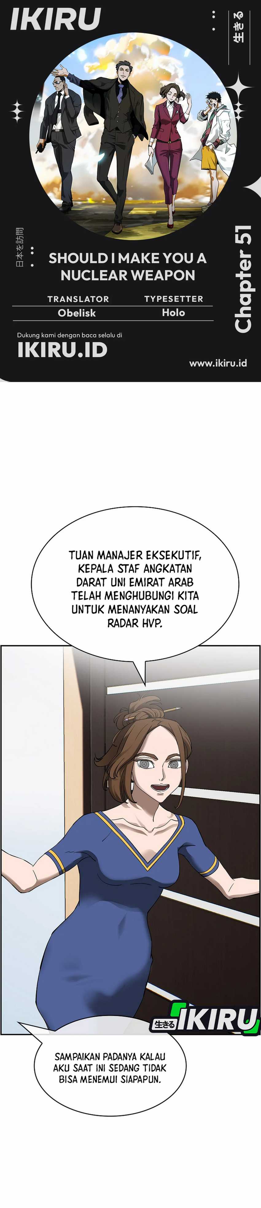 Should I Make You a Nuclear Weapon? chapter 51