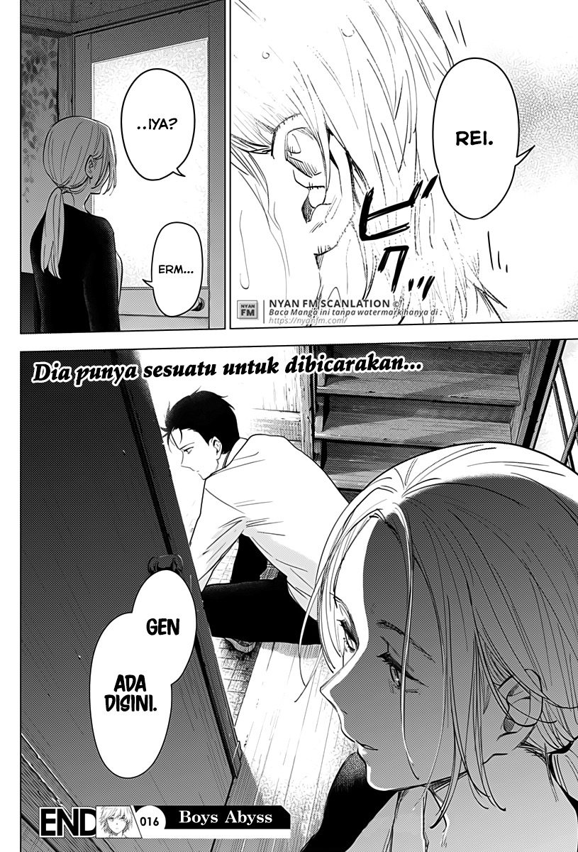 Shounen no Abyss Chapter 16 Bahasa Indonesia