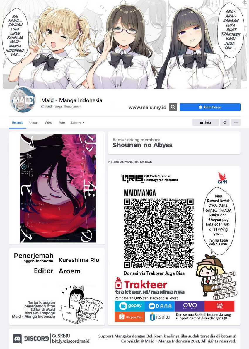 Dilarang COPAS - situs resmi www.mangacanblog.com - Komik shounen no abyss 115 - chapter 115 116 Indonesia shounen no abyss 115 - chapter 115 Terbaru 1|Baca Manga Komik Indonesia|Mangacan