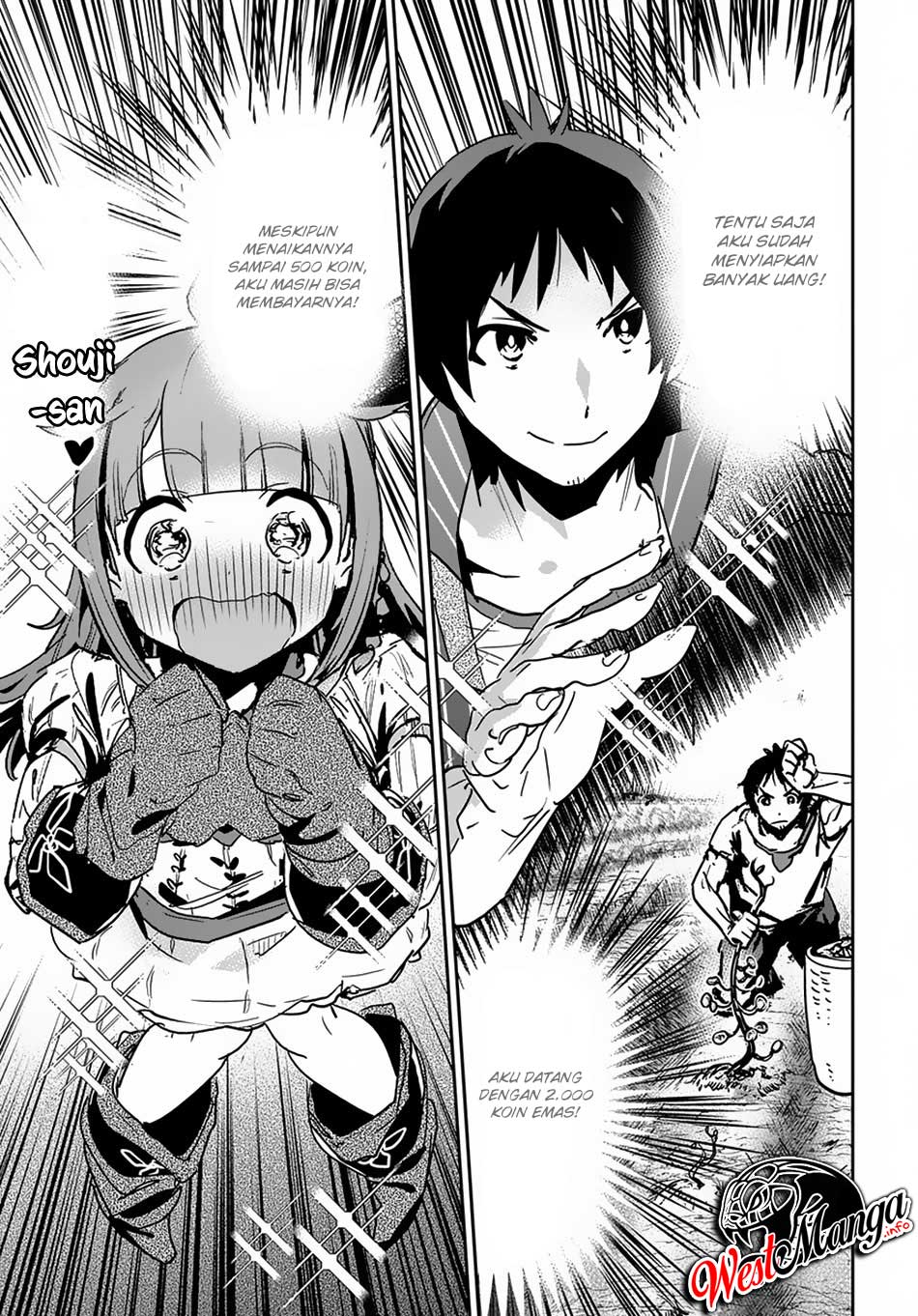 Shounin Yuusha wa Isekai o Gyuujiru! – Saibai Skill de Nandemo Fuyashi Chaimasu Chapter 06 Bahasa Indonesia