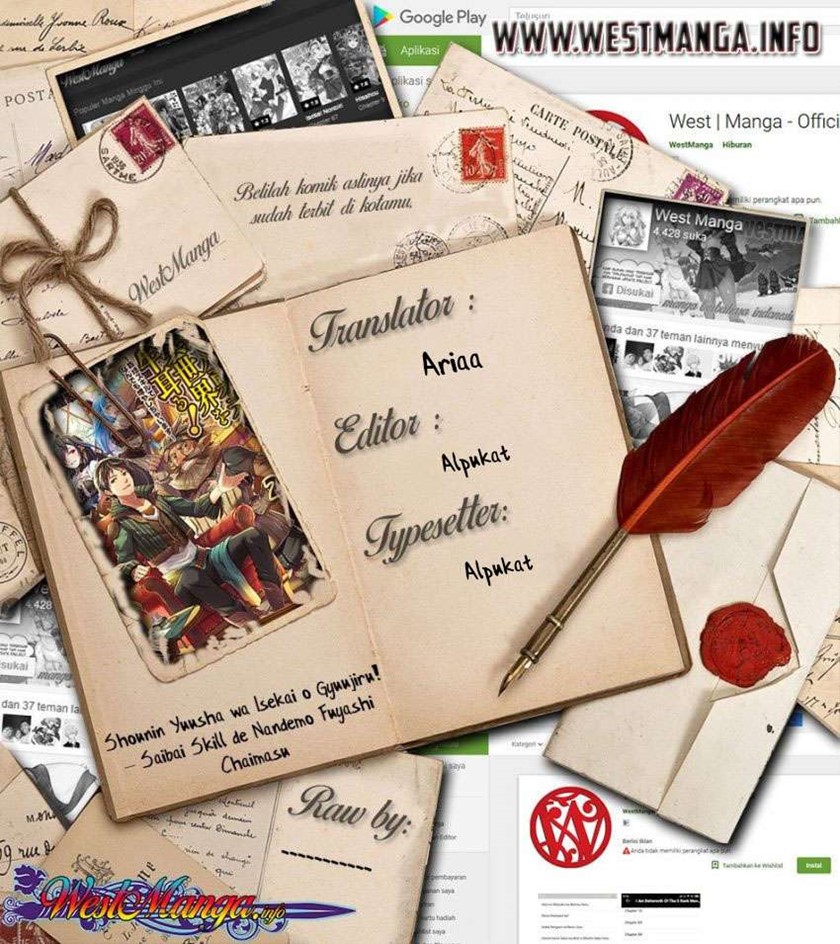 Shounin Yuusha wa Isekai o Gyuujiru! – Saibai Skill de Nandemo Fuyashi Chaimasu Chapter 20 Bahasa Indonesia