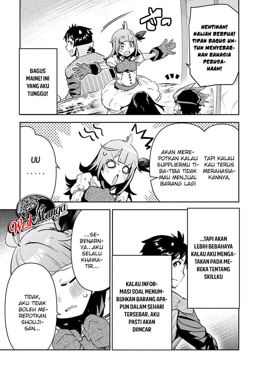 Shounin Yuusha wa Isekai o Gyuujiru! – Saibai Skill de Nandemo Fuyashi Chaimasu Chapter 20 Bahasa Indonesia