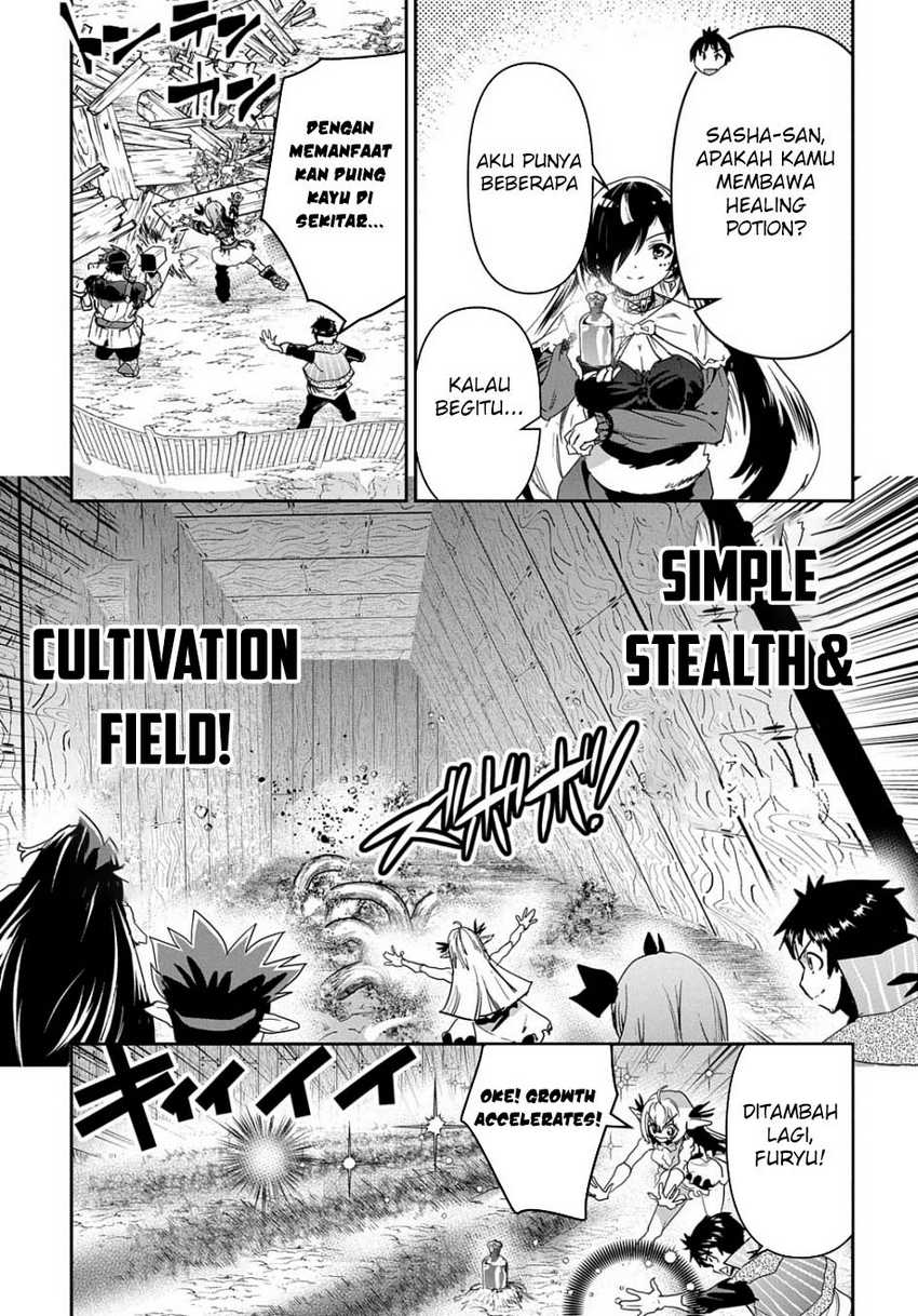Shounin Yuusha wa Isekai o Gyuujiru! – Saibai Skill de Nandemo Fuyashi Chaimasu Chapter 28 Bahasa Indonesia