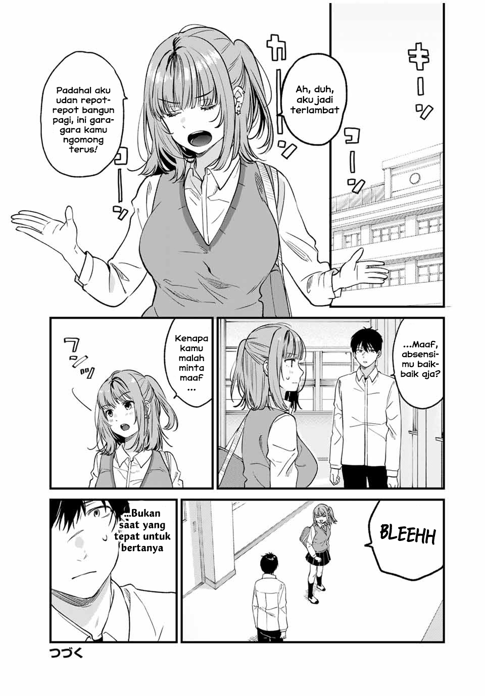 Shoutai Fumei to Kyoufu Chapter 02.1 Bahasa Indonesia