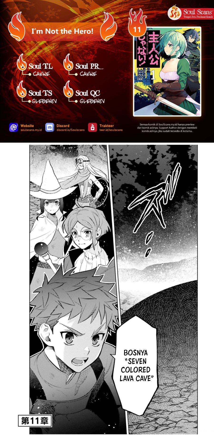 Shujinkou Janai! (I am Not The Hero!) Chapter 11 Bahasa Indonesia