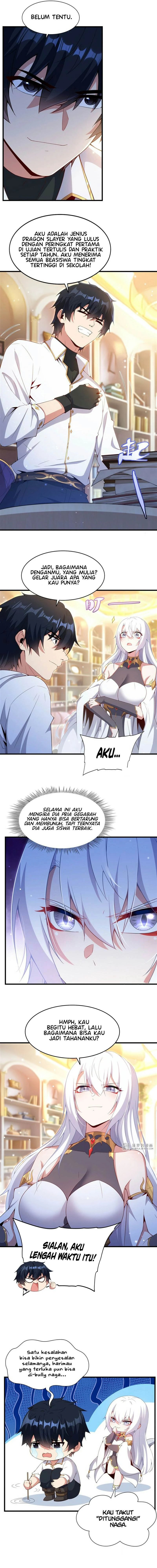 Shut Up, Evil Dragon! I don’t want to raise a child with you anymore Chapter 13 Bahasa Indonesia