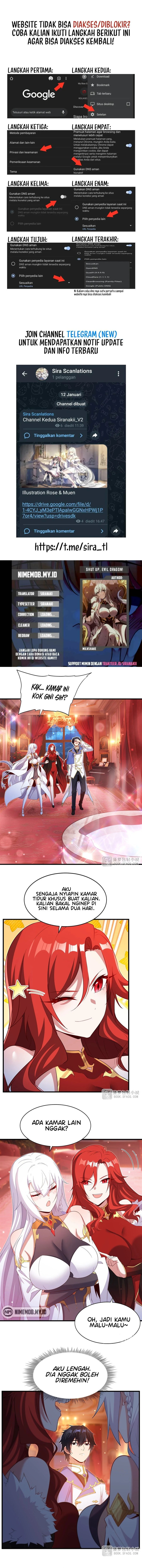 Shut Up, Evil Dragon! I Don’t Want to Raise a Child with You Anymore Chapter 38 Bahasa Indonesia