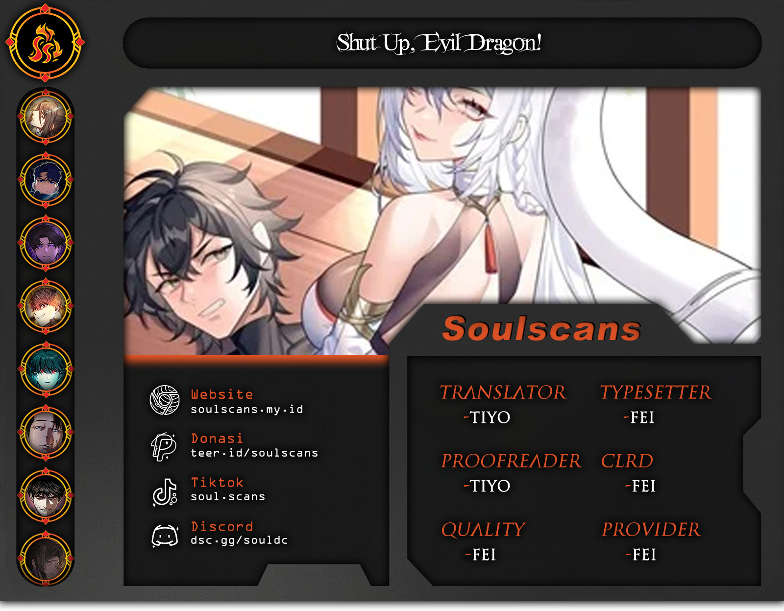 Shut Up, Evil Dragon! I Don’t Want to Raise a Child with You Anymore Chapter 48 Bahasa Indonesia