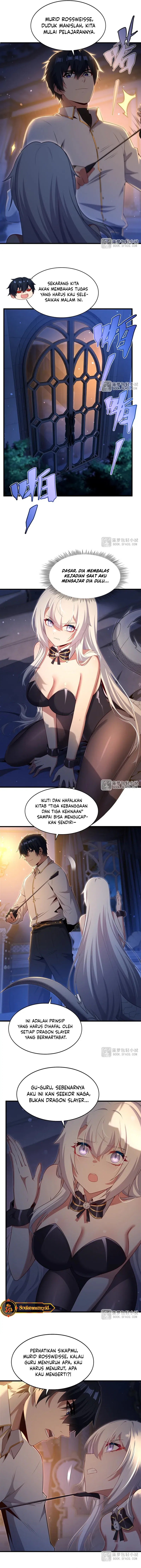 Shut Up, Evil Dragon! I Don’t Want to Raise a Child with You Anymore Chapter 64 Bahasa Indonesia