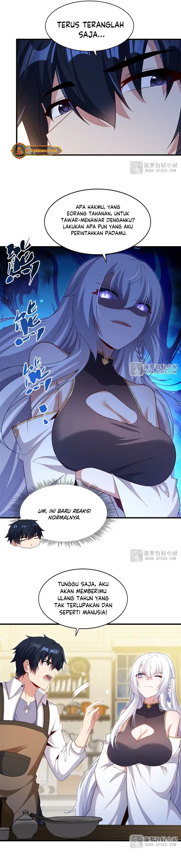 Shut Up, Evil Dragon! I Don’t Want to Raise a Child with You Anymore Chapter 69 Bahasa Indonesia