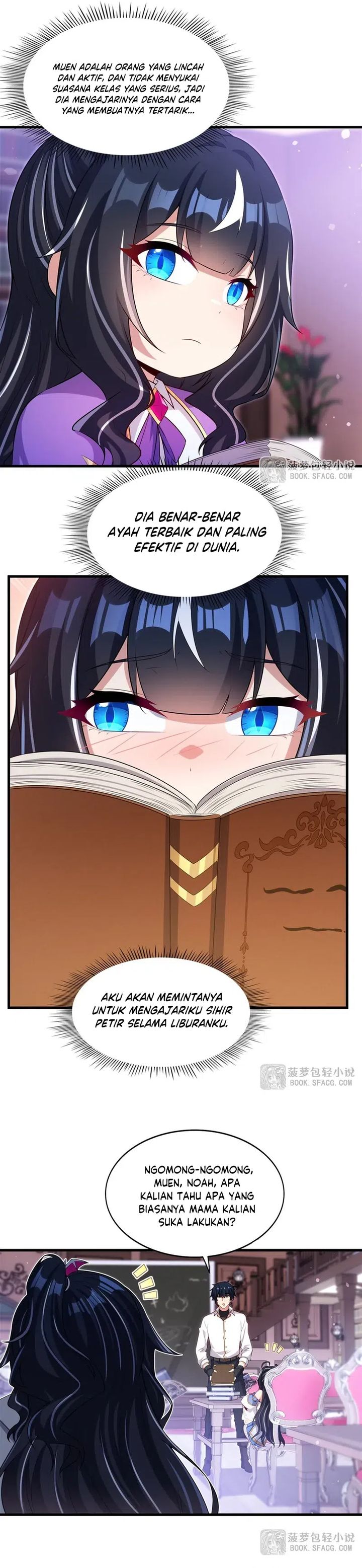 Shut Up, Evil Dragon! I Don’t Want to Raise a Child with You Anymore Chapter 69 Bahasa Indonesia