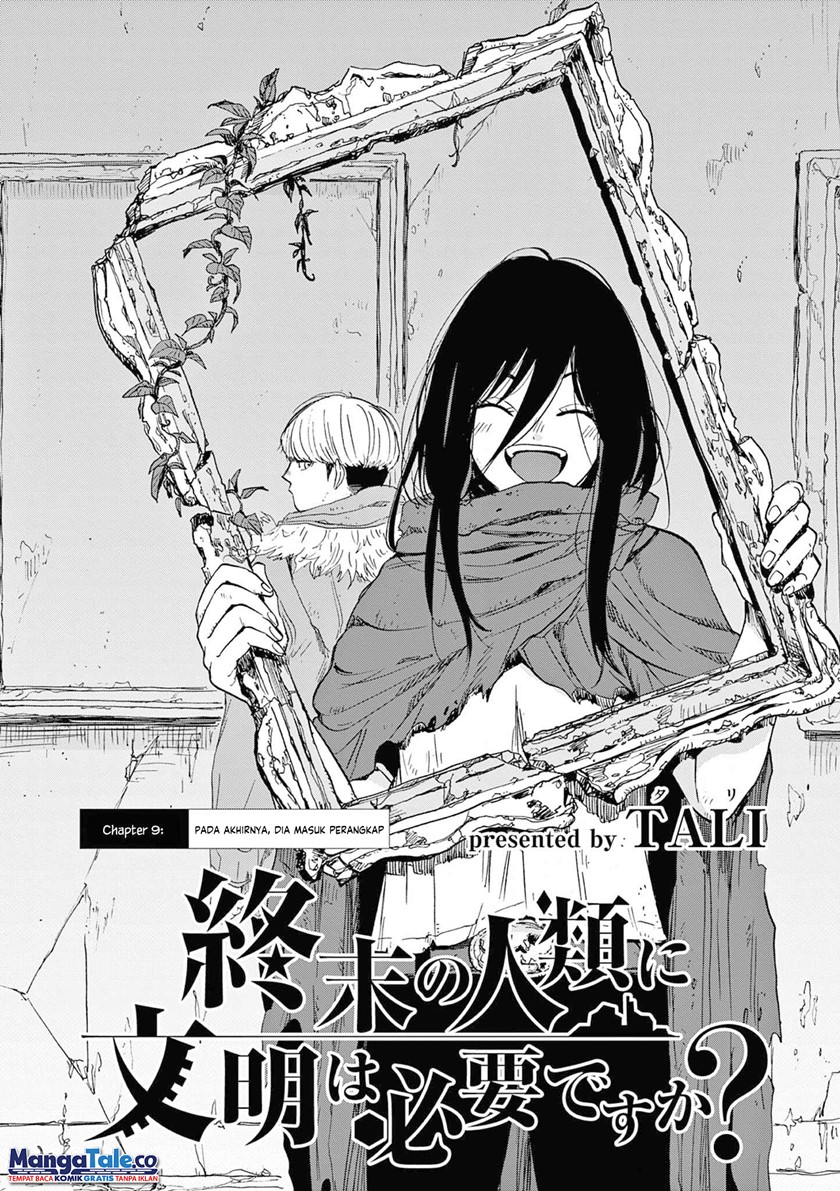 Shuumatsu no Jinrui ni Bunmei wa Hitsuyou desu ka? Chapter 07 Bahasa Indonesia