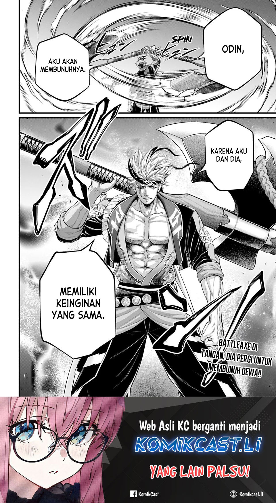 Shuumatsu no Valkyrie Chapter 107 Bahasa Indonesia