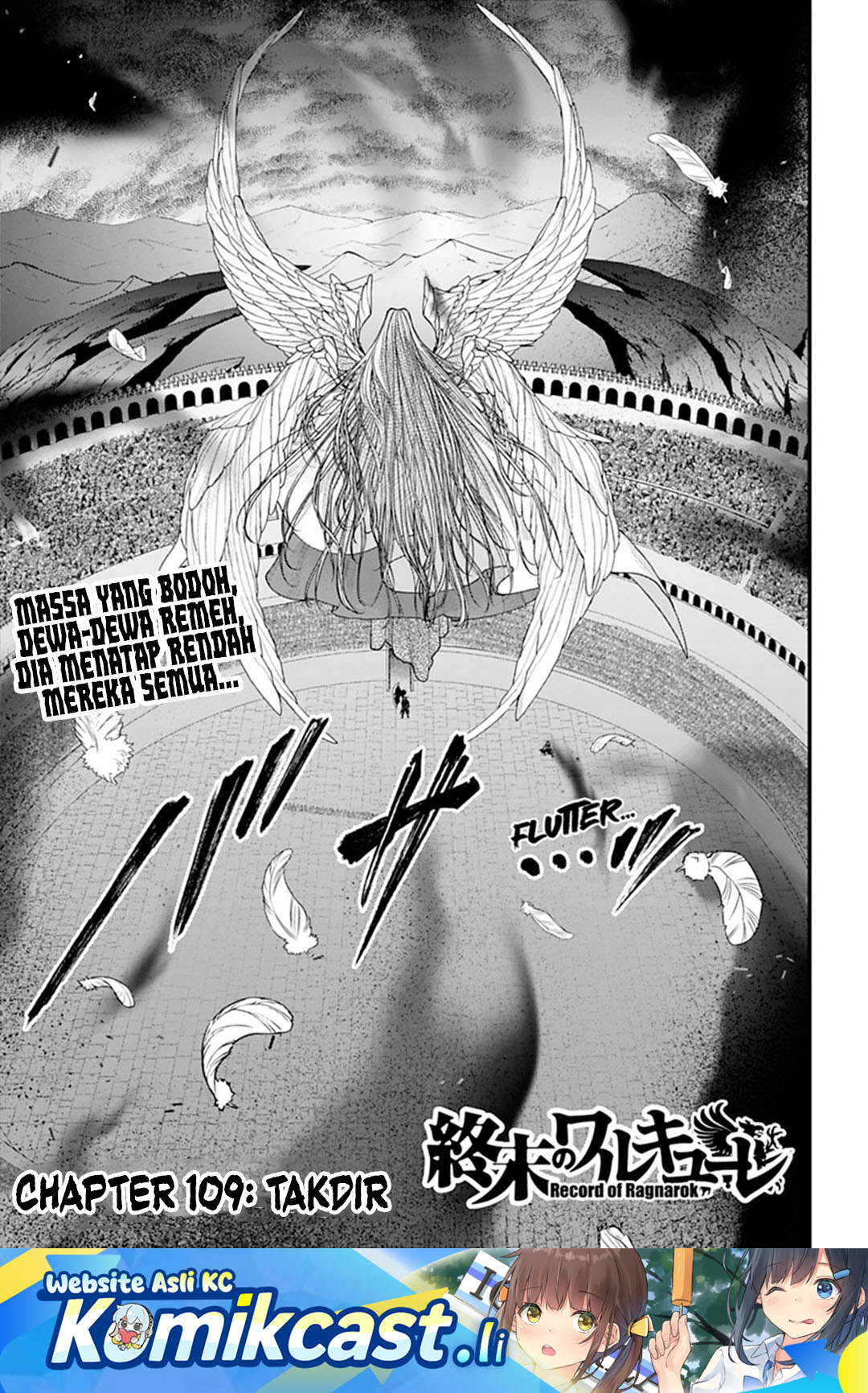 Shuumatsu no Valkyrie Chapter 109 Bahasa Indonesia