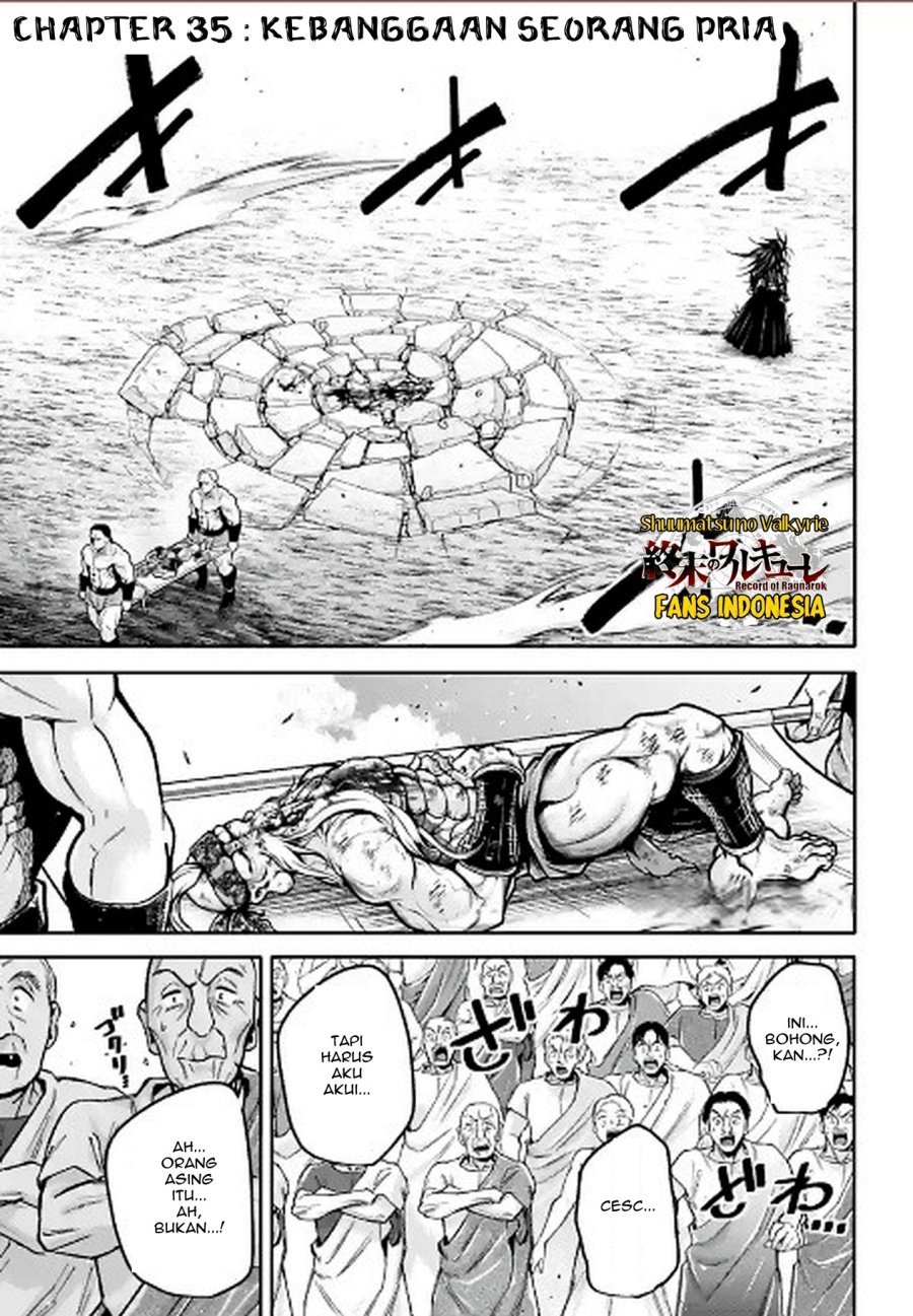 Shuumatsu no Valkyrie: The Legend of Lu Bu Fengxian Chapter 35 Bahasa Indonesia