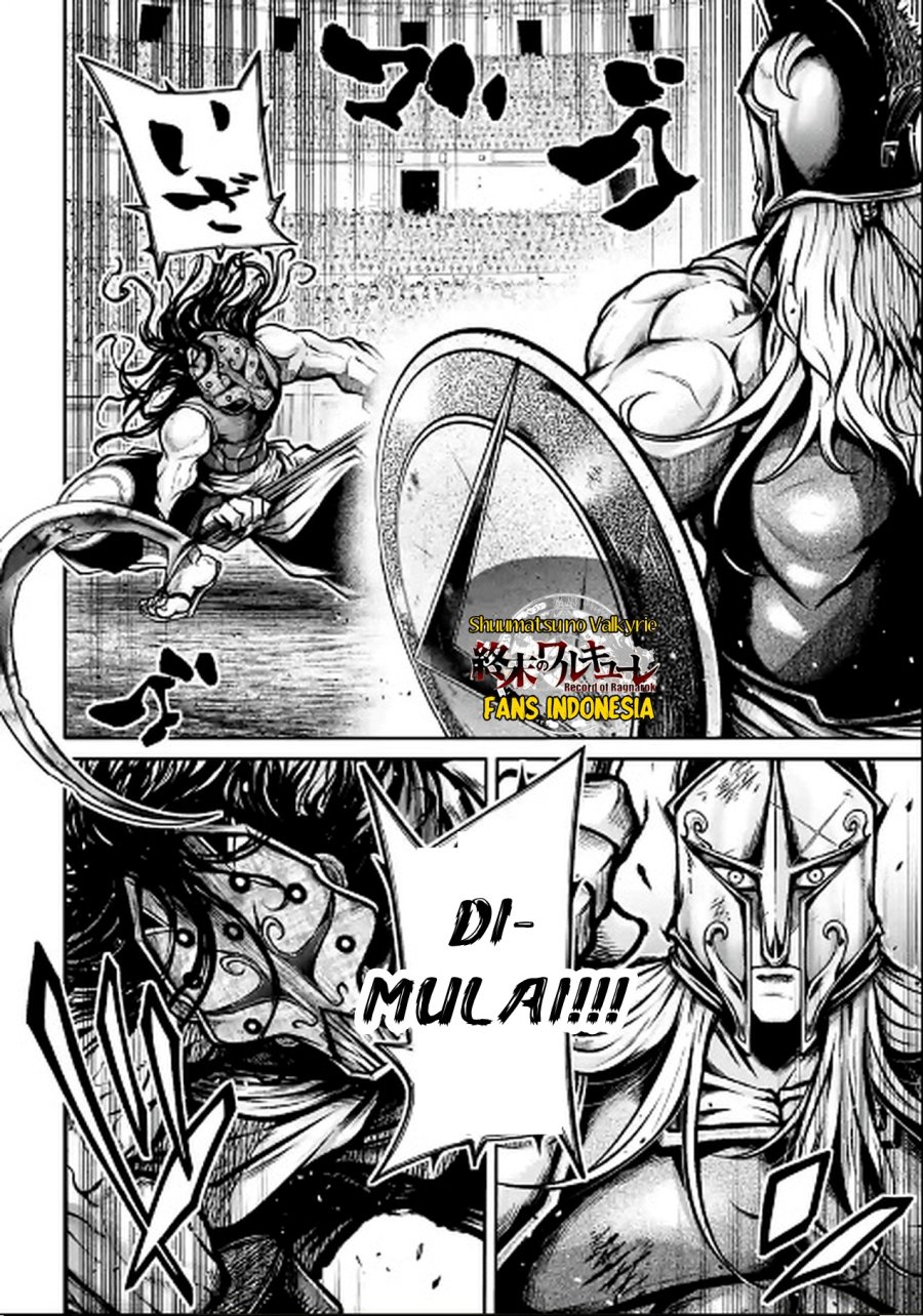 Shuumatsu no Valkyrie: The Legend of Lu Bu Fengxian Chapter 35 Bahasa Indonesia