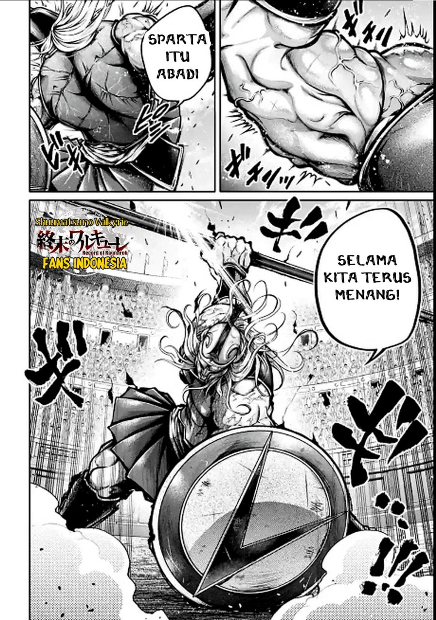 Shuumatsu no Valkyrie: The Legend of Lu Bu Fengxian Chapter 35 Bahasa Indonesia