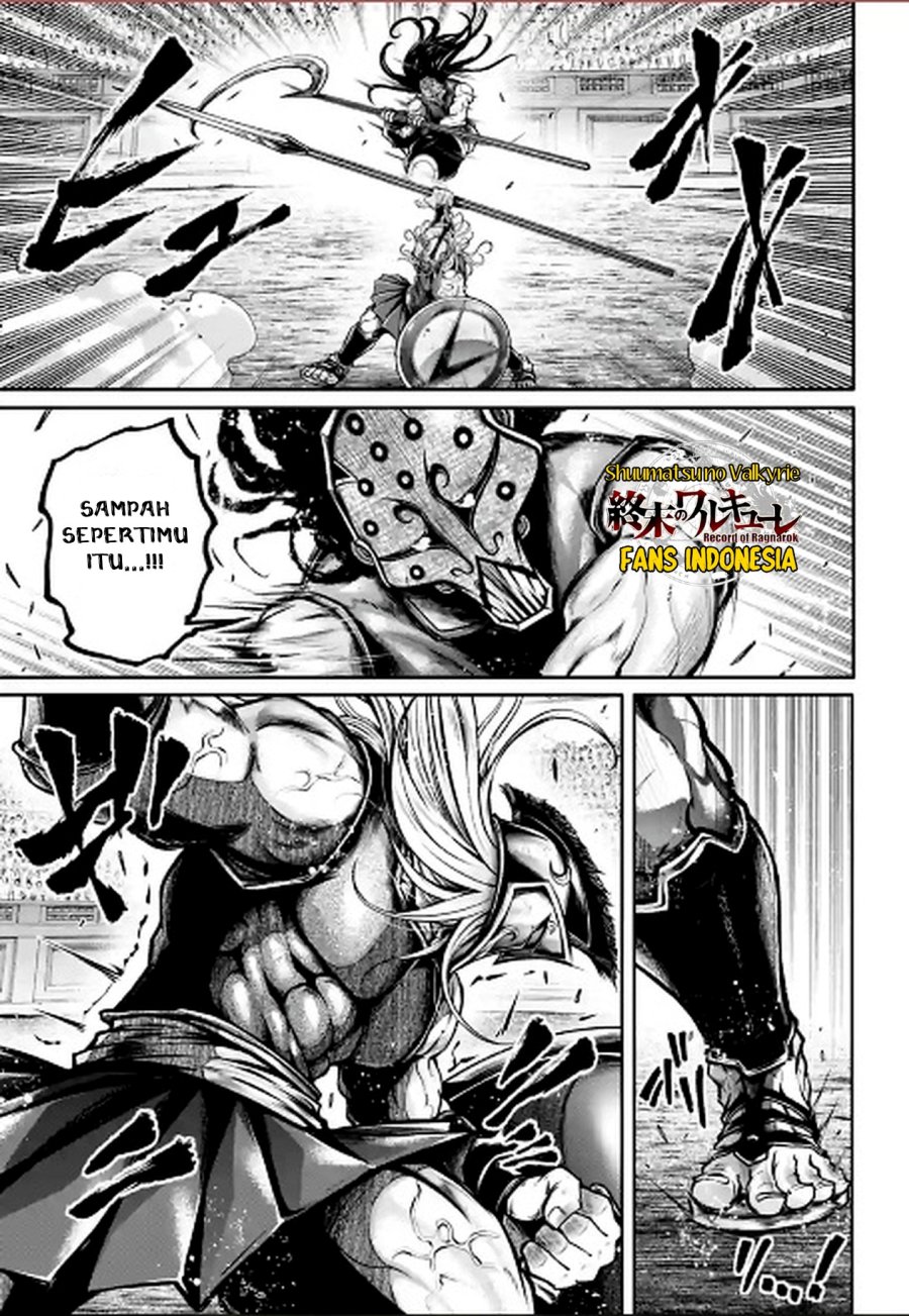 Shuumatsu no Valkyrie: The Legend of Lu Bu Fengxian Chapter 35 Bahasa Indonesia