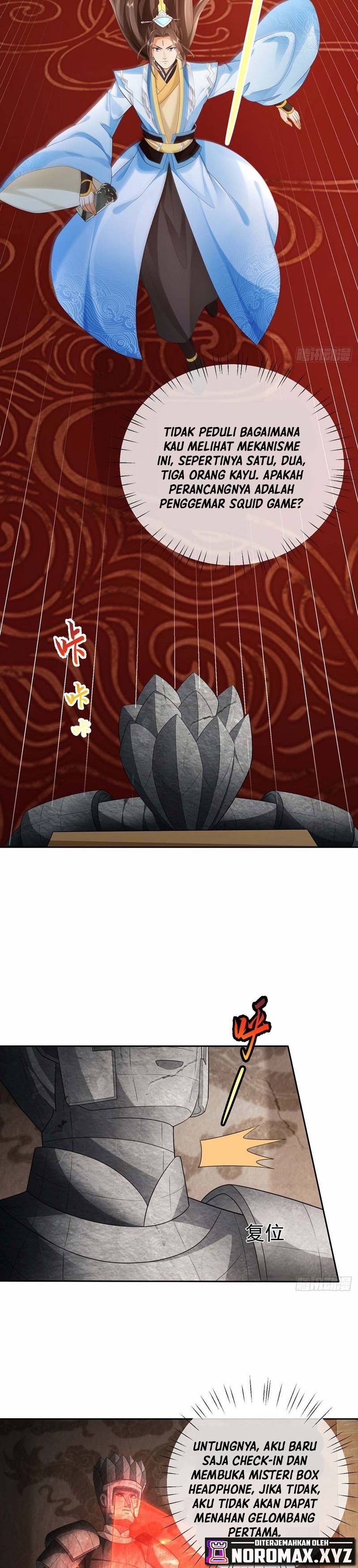 Sign in the Mystery Box to Dominate the World of Cultivation Chapter 22 Bahasa Indonesia