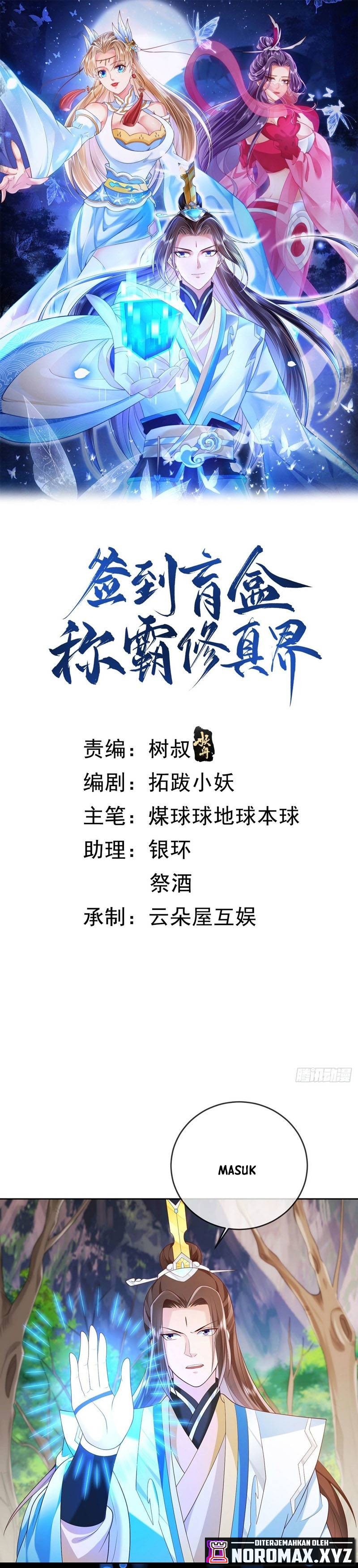 Sign in the Mystery Box to Dominate the World of Cultivation Chapter 28 Bahasa Indonesia