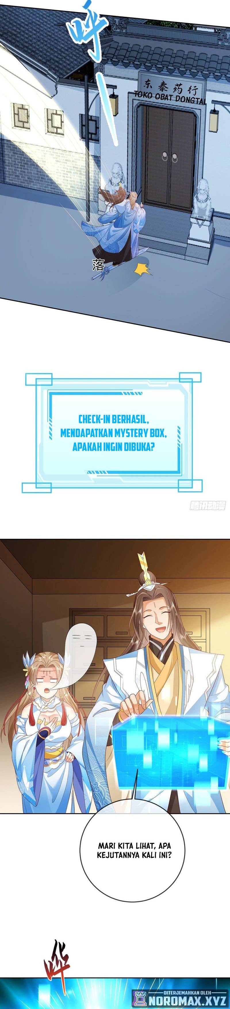 Sign in the Mystery Box to Dominate the World of Cultivation Chapter 32 Bahasa Indonesia
