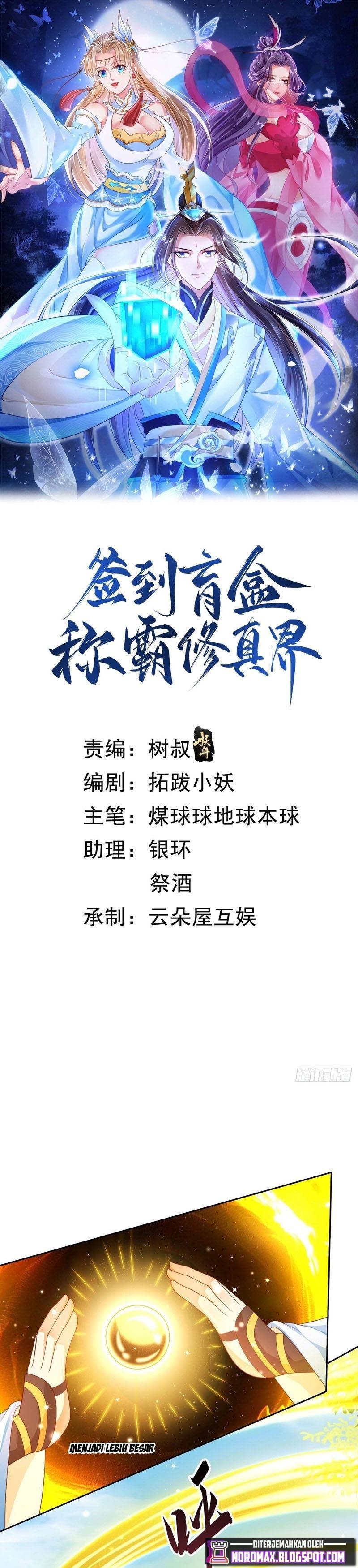 Sign in the Mystery Box to Dominate the World of Cultivation chapter 35