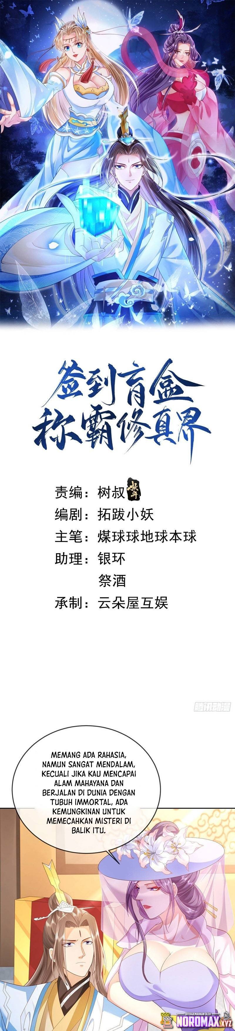 Sign in the Mystery Box to Dominate the World of Cultivation chapter 36