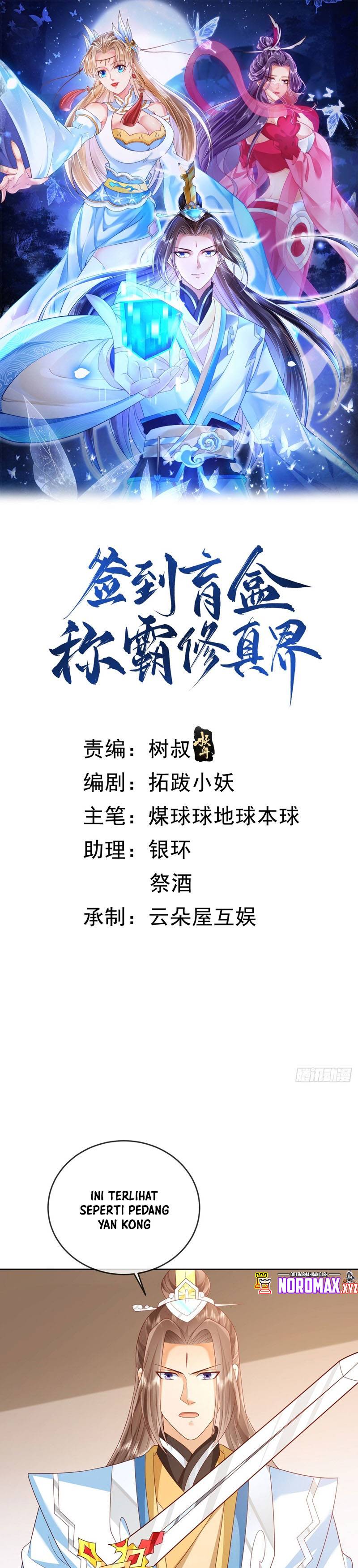 Sign in the Mystery Box to Dominate the World of Cultivation Chapter 43 Bahasa Indonesia