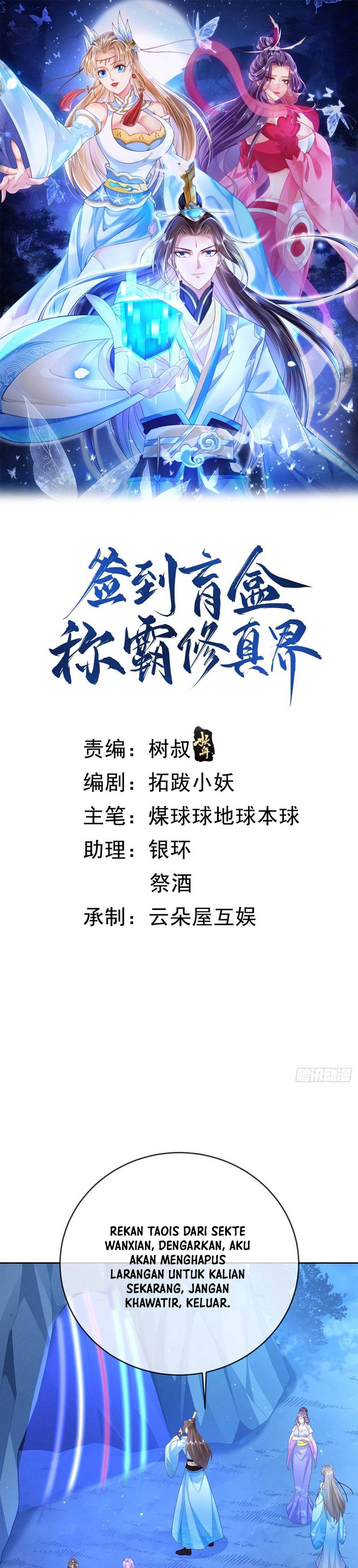 Sign in the Mystery Box to Dominate the World of Cultivation Chapter 48 Bahasa Indonesia