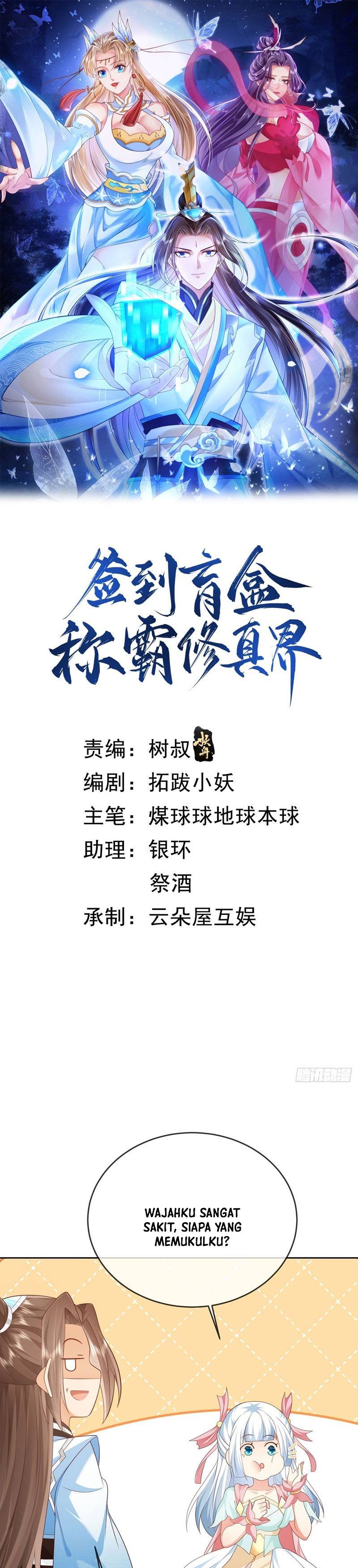 Sign in the Mystery Box to Dominate the World of Cultivation Chapter 50 Bahasa Indonesia