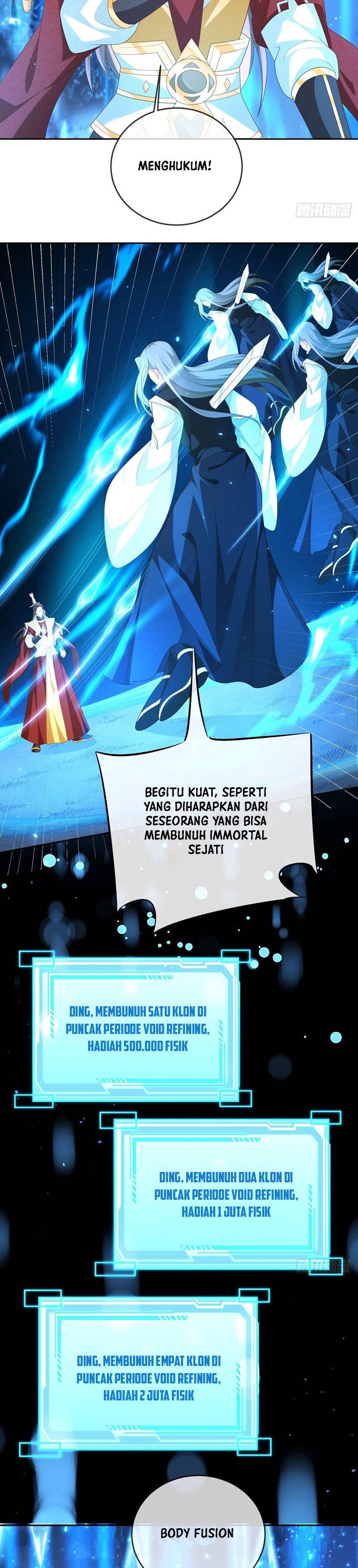 Sign in the Mystery Box to Dominate the World of Cultivation Chapter 53 Bahasa Indonesia
