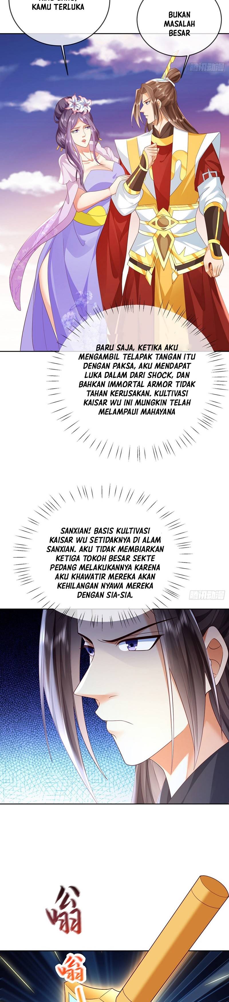 Sign in the Mystery Box to Dominate the World of Cultivation Chapter 55 Bahasa Indonesia