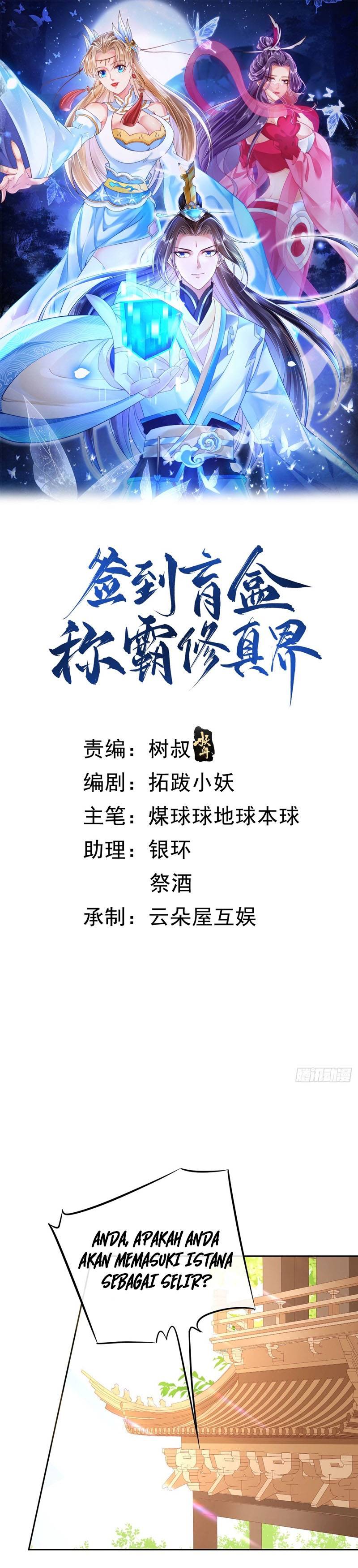 Sign in the Mystery Box to Dominate the World of Cultivation Chapter 62 Bahasa Indonesia