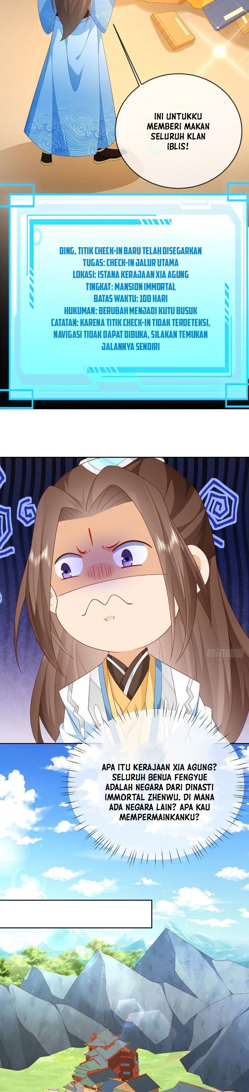 Sign in the Mystery Box to Dominate the World of Cultivation Chapter 68 Bahasa Indonesia