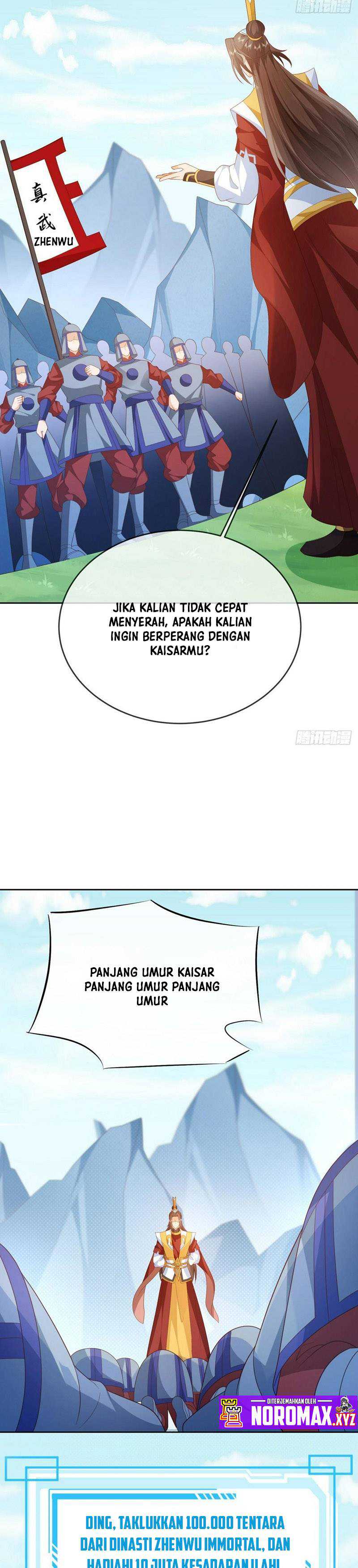 Sign in the Mystery Box to Dominate the World of Cultivation Chapter 74 Bahasa Indonesia