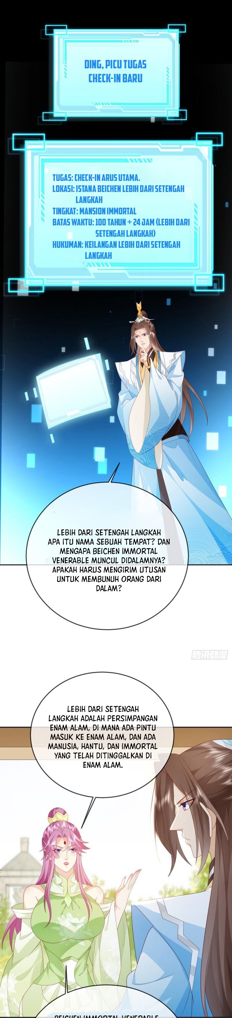 Sign in the Mystery Box to Dominate the World of Cultivation Chapter 89 Bahasa Indonesia