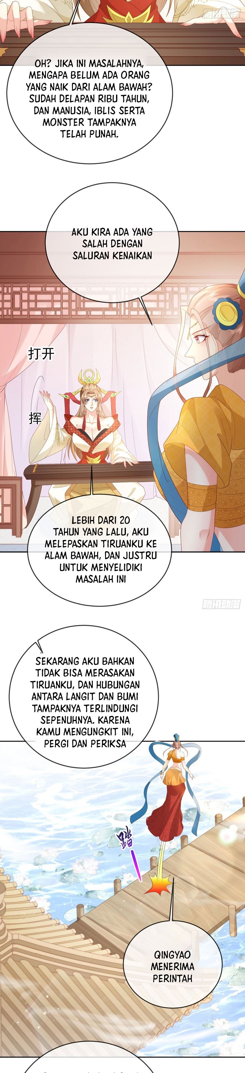 Sign in the Mystery Box to Dominate the World of Cultivation Chapter 91 Bahasa Indonesia