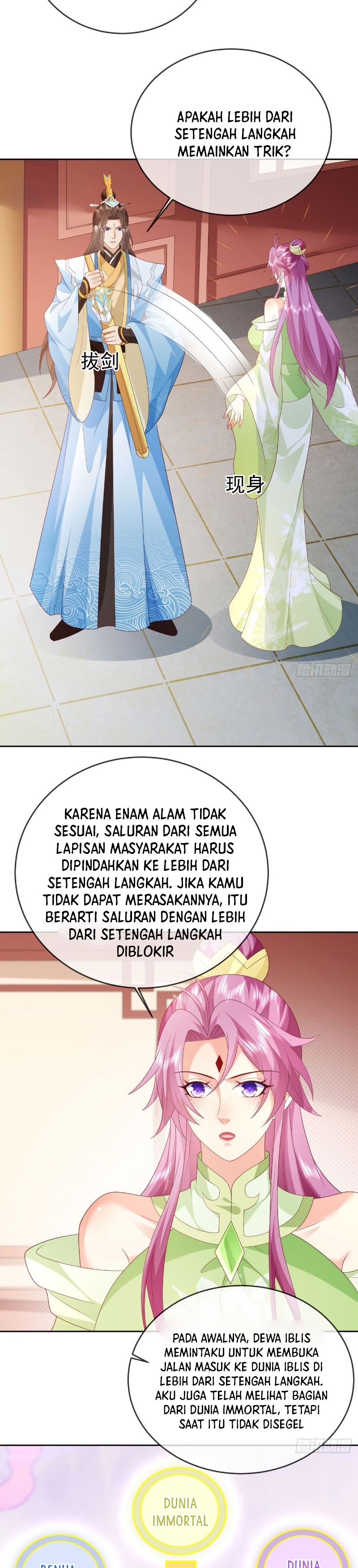Sign in the Mystery Box to Dominate the World of Cultivation Chapter 91 Bahasa Indonesia